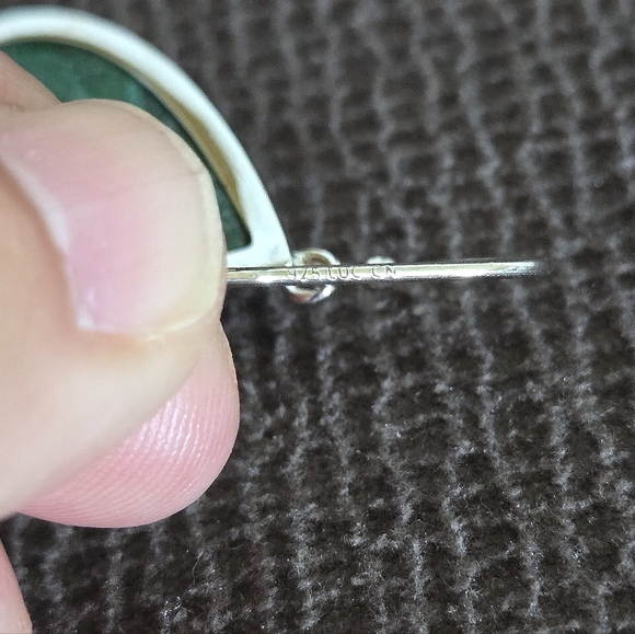 Iris & Lily Green💚 Jasper Earrings - Picture 9 of 16